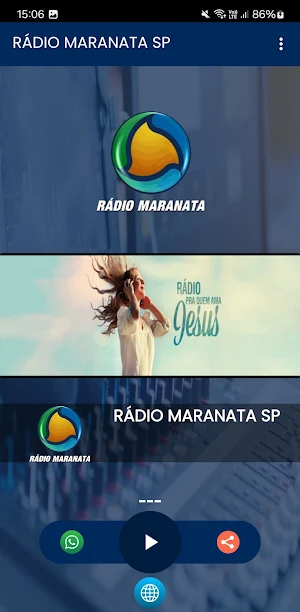 Rádio Maranata SP Screenshot 1