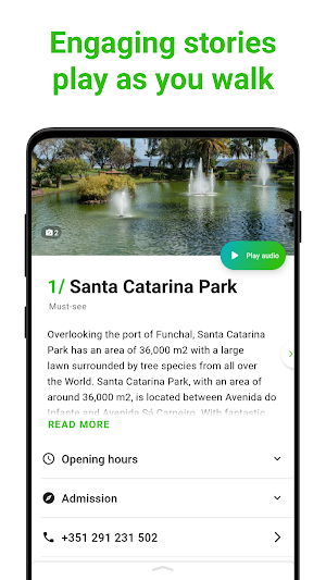 Madeira Tour Guide:SmartGuide Screenshot 1