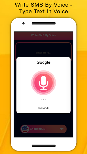 Write SMS by Voice - Type Text in Voice Screenshot 2