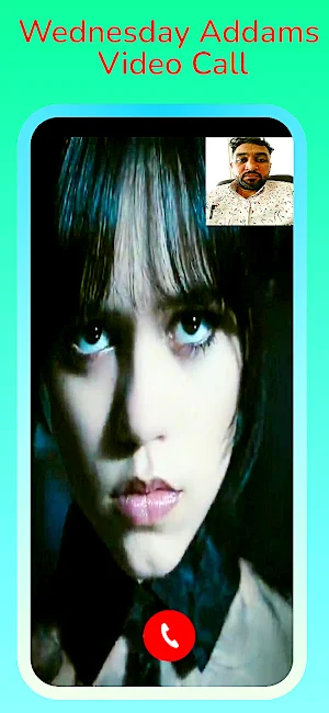 Wednesday Addams Fake Call Screenshot 2