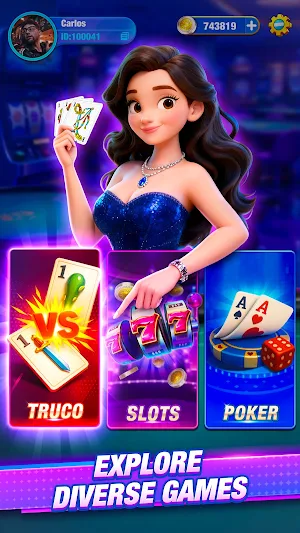 Truco Che! -Slots & Poker Screenshot 0