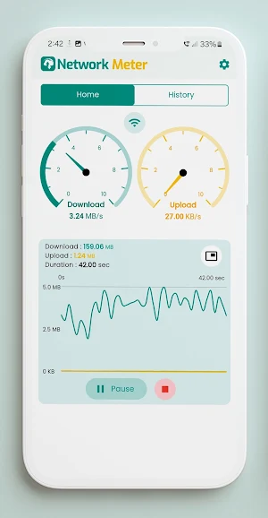 Network Meter Screenshot 3