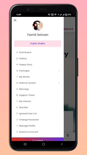 NambiMatrimony Screenshot 2