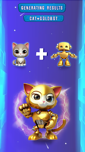 Ai Robot Merge Mix Animal Game Screenshot 3