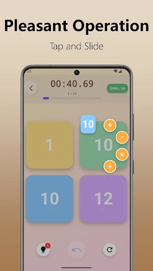 Target Math: 24 & 10 Puzzles Screenshot 2