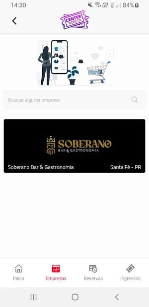 Center Tickets PDV Screenshot 3