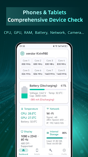 DeviceInfo check & compare Screenshot 1