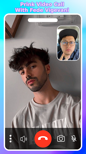 Fede Vigevani Fake Video Call Screenshot 3