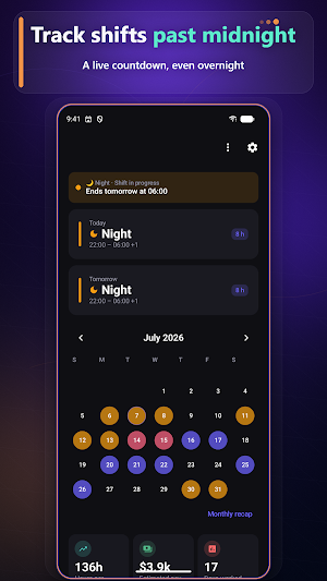 ShiftCycle: Shift Calendar Screenshot 3