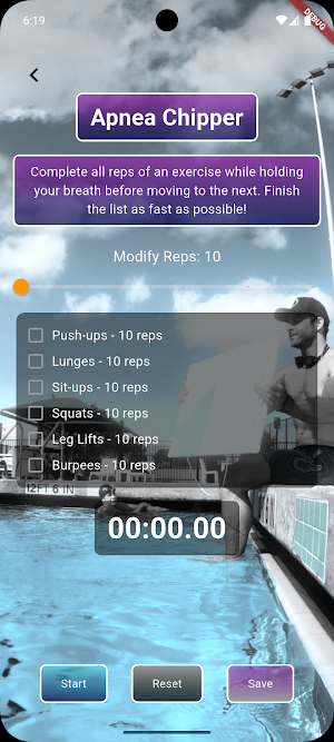 Breath Hold Trainer Screenshot 3