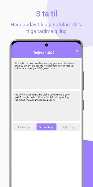 Tarjimon 2022 Screenshot 2