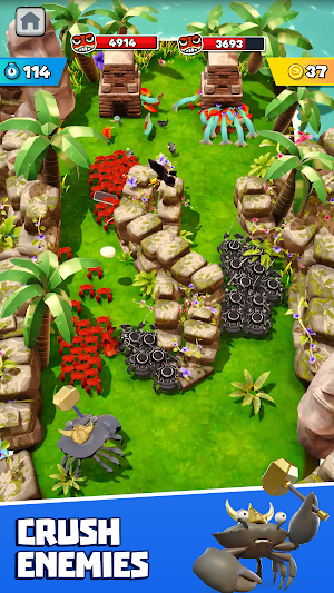 King of Crabs - Invasion Screenshot 2