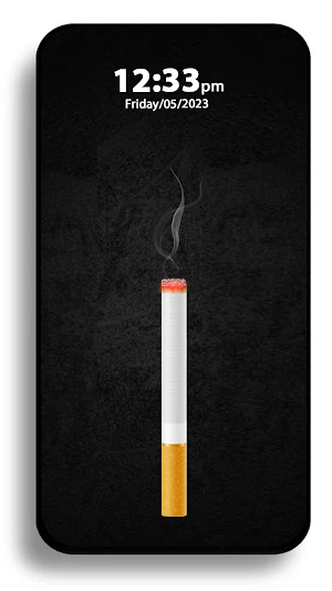 Cigarette Box Lock Screen Screenshot 2