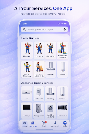 OmiBay:Services in Minutes Screenshot 1