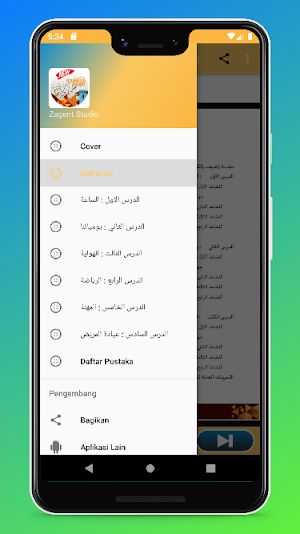 Bahasa Arab Kelas 8 MTs Revisi 2019 Screenshot 2