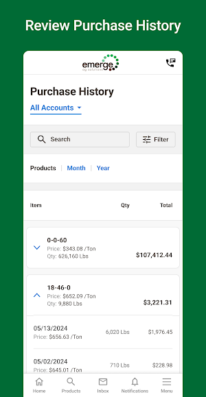 Emerge Ag Solutions Connect Screenshot 3