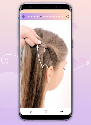 Hairstyles step by step Screenshot 2