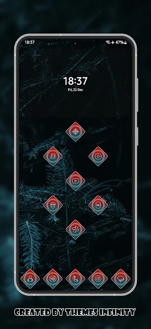 Christmas Frost Icons Screenshot 1