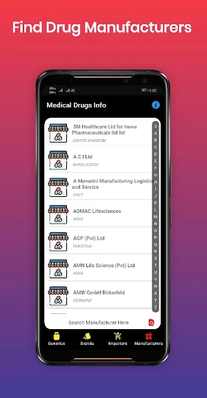 Medical Drugs Info (Lite) - Sri Lanka Screenshot 1