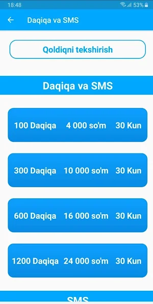 MyUztelecom 2021 Screenshot 1