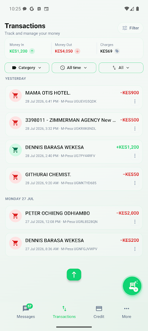 Helatill:Smart SMS &CreditBook Screenshot 3