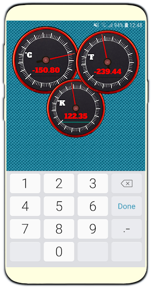Temperature Unit Converter Screenshot 0