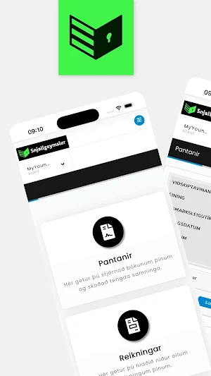 Snjallgeymslur Screenshot 0