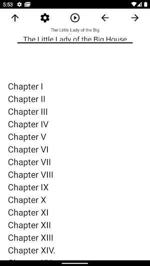 Book, The Little Lady of the B Screenshot 0