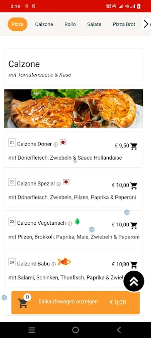 Lahore Eiscafe & Pizzeria Screenshot 2