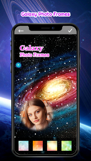 Galaxy - Space Photo Frames Screenshot 3