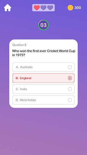 Cricket World Cup Quiz - 2023 Screenshot 1
