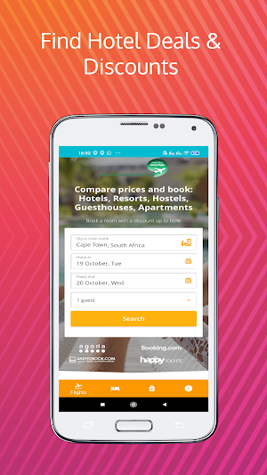 Cape Town Cheap Flights Hotels Screenshot 3