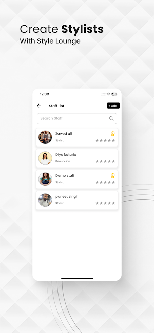 Style Lounge Partner App Screenshot 3