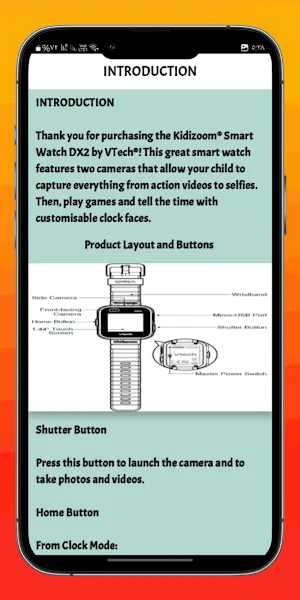 VTech Kidizoom Guide Screenshot 1