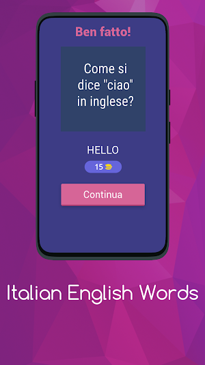 Italian English Words Screenshot 3