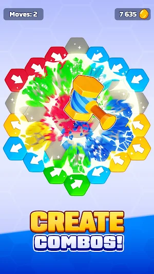 Hexa Swipe Screenshot 2