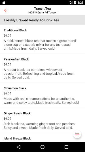 TransitTea Screenshot 1