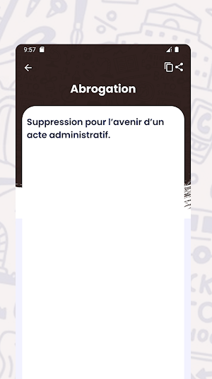 Dictionnaire Juridique Screenshot 2