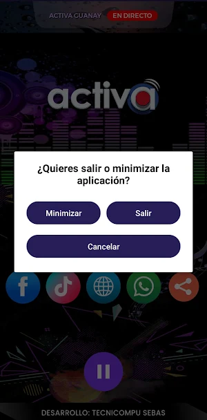 Radio Activa Guanay Screenshot 1