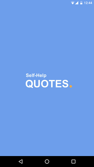 Self Help Quotes Screenshot 0