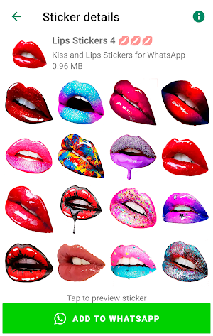 Lips Stickers for WhatsApp Screenshot 2