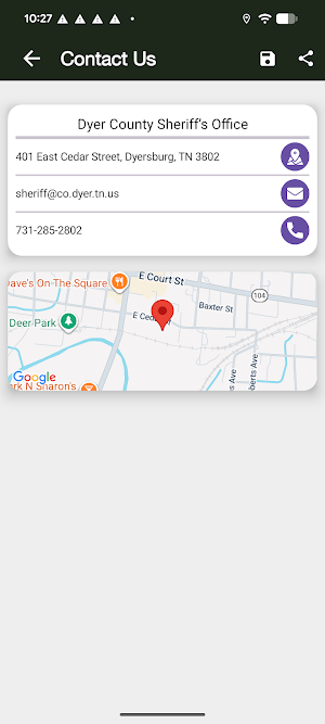Dyer County Sheriff TN Screenshot 1