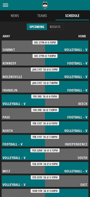 Sheldon High School Huskies Screenshot 2