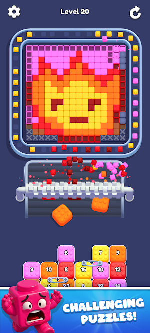 Brick Shred Sort Screenshot 1