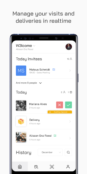 My W3lcome 2.0 Screenshot 1