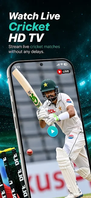Live Cricket TV HD Screenshot 0