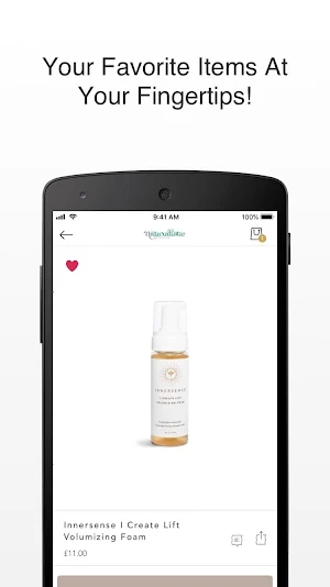 Naturalistic Products Screenshot 2