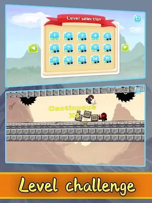 Circle Blade Ninja-Pixel shado Screenshot 2