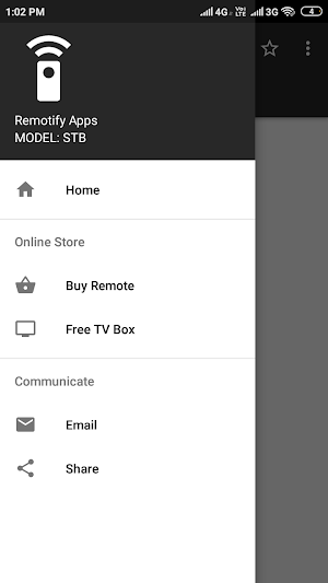Manthan Digital Remote Control Screenshot 1