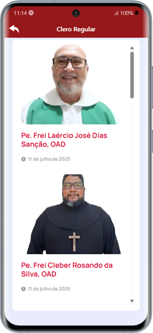 Diocese de Nova Friburgo Screenshot 2